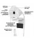 Web камера Logitech Brio 300 FHD White (960-001442)