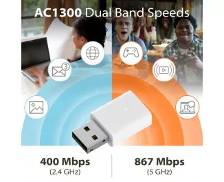 Wi-Fi адаптер D-Link AC13U (AC1300)