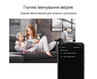 Wi-Fi Mesh система ASUS ZenWiFi XD4 Plus 2PK Black (90IG07M0-MO3C30)