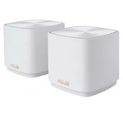 Wi-Fi Mesh система ASUS ZenWiFi XD4 Plus 2PK White (90IG07M0-MO3C20)