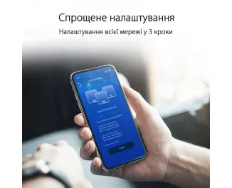 Wi-Fi Mesh система ASUS ZenWiFi XD4 Plus 2PK White (90IG07M0-MO3C20)
