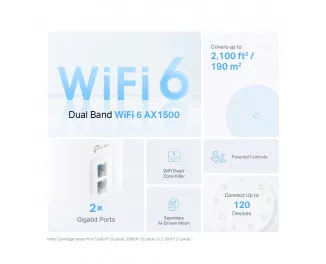 Wi-Fi Mesh система TP-Link Deco X10 (3-pack)