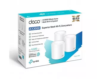 Wi-Fi Mesh система TP-Link Deco X50 (3-pack)