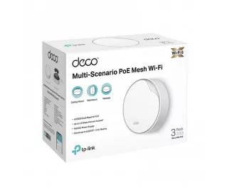 Wi-Fi Mesh система TP-Link Deco X50-PoE (3-pack)