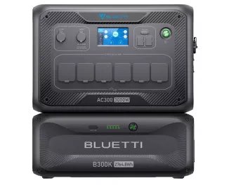 Зарядная станция BLUETTI AC300 + B300K 2764.8Wh | 3000W