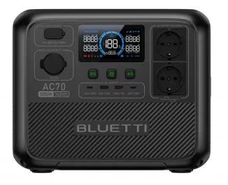 Зарядна станція BLUETTI AC70 768Wh | 1000W