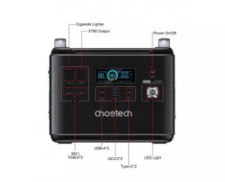 Зарядная станция Choetech BS006 2000Wh | 2000W