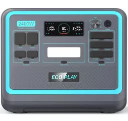Зарядная станция EcoPlay EP2400 2048Wh | 2400W
