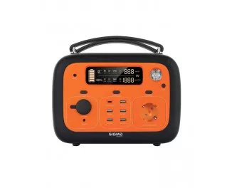 Зарядна станція Sigma mobile X-Power SI140APS 505Wh | 500W Black-Orange (4827798424520)