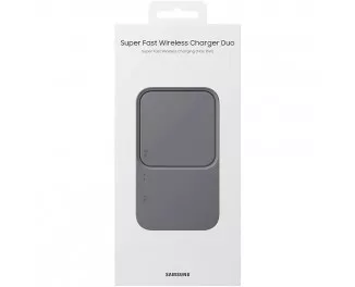 Зарядное устройство беспроводное Samsung 15Вт, серый темный