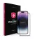 Защитное стекло для Apple iPhone 14 Pro  +NEU Chatel Corning Gorilla Glass with mesh Front Black