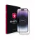 Защитное стекло для Apple iPhone 16 Plus / 15 Plus  +NEU Chatel Corning Gorilla Glass with Mesh Front Black
