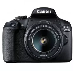 Зеркальный фотоаппарат Canon EOS 2000D kit (18-55mm) IS II (2728C003AA)