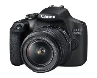 Дзеркальний фотоапарат Canon EOS 2000D kit (18-55mm) IS II (2728C003AA)
