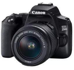Зеркальный фотоаппарат Canon EOS 250D 18-55 DC III Black kit (3454C009)
