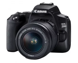 Зеркальный фотоаппарат Canon EOS 250D 18-55 DC III Black kit (3454C009)