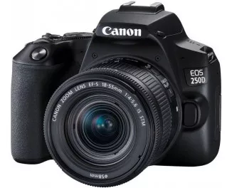 Зеркальный фотоаппарат Canon EOS 250D kit 18-55 IS STM Black (3454C007)