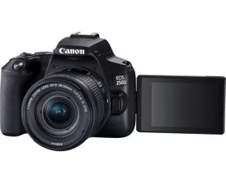 Дзеркальний фотоапарат Canon EOS 250D kit 18-55 IS STM Black (3454C007)