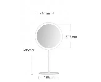 Зеркало для макияжа Xiaomi Doco Daylight Mirror White (DM005)