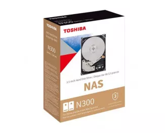Жесткий диск 20 TB Toshiba N300 (HDWG62AUZSVA)