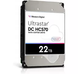 Жорсткий диск 22 TB WD Ultrastar DC HC570 (WUH722222ALE6L4)