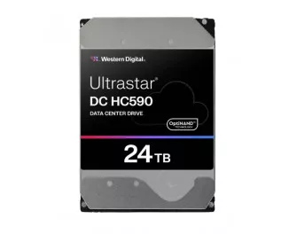 Жорсткий диск 24 TB WD Ultrastar DC HC590 (WUH722624ALE6L4)