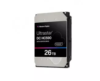 Жесткий диск 26 TB WD Ultrastar DC HC590 (WUH722626ALE6L4)