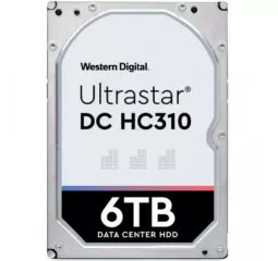 Жесткий диск 6 TB WD Ultrastar DC HC310 (HUS726T6TALE604)