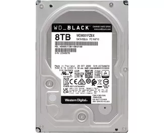 Жесткий диск 8 TB WD Black (WD8001FZBX)