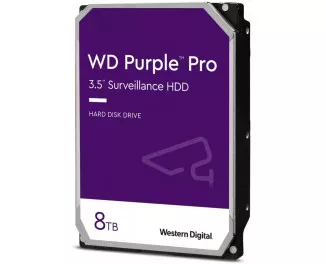 Жорсткий диск  8TB WD Purple Pro SATA/256MB (WD8002PURP)