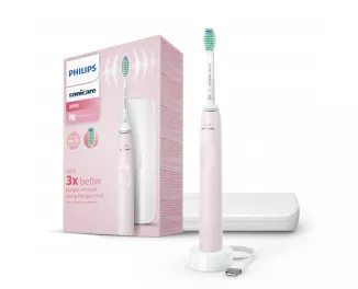 Зубная электрощетка PHILIPS Sonicare 3100 series (HX3673/11) Pink