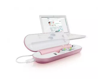 Зубная электрощетка PHILIPS Sonicare DiamondClean Pink (HX9362/67)