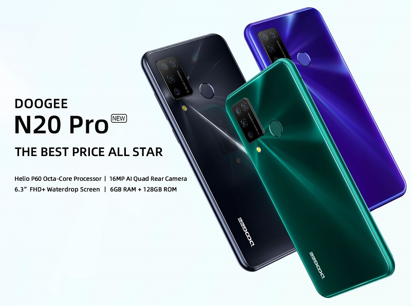 Doogee N20 Pro 6/128 Gb Black