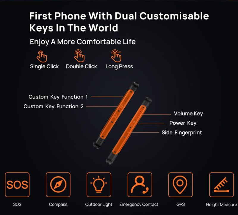 DOOGEE S97 Pro 8/128GB Orange