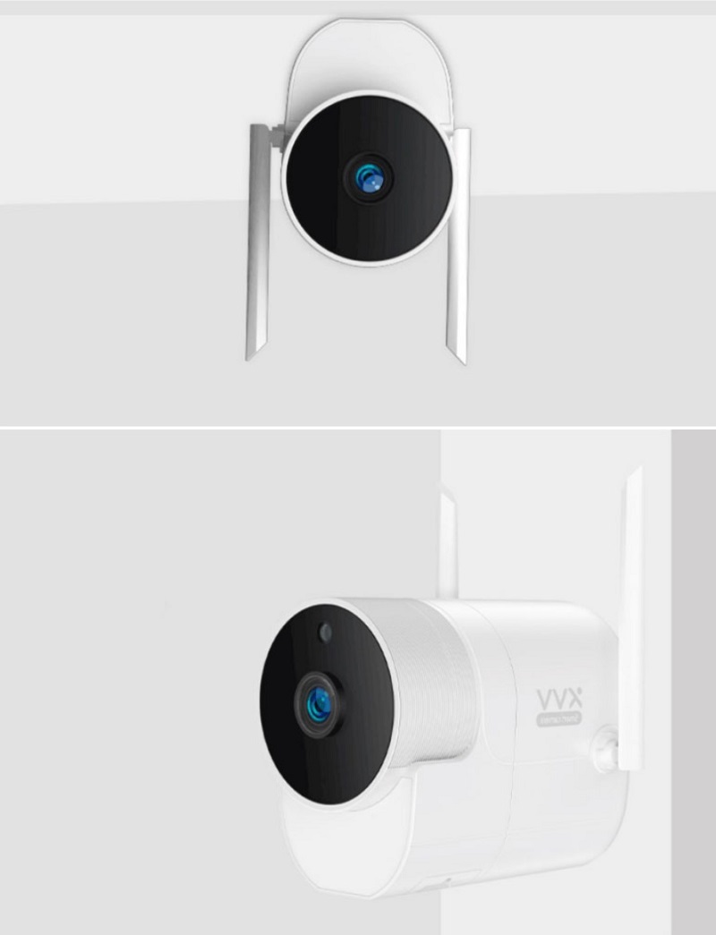 Xiaomi Xiaovv Outdoor Panoramic Camera Mi Home White H.265 Цветная Корпусный Внутренняя Уличная Белый Встроенный Беспроводное